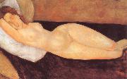 Amedeo Modigliani nude witb necklace oil on canvas